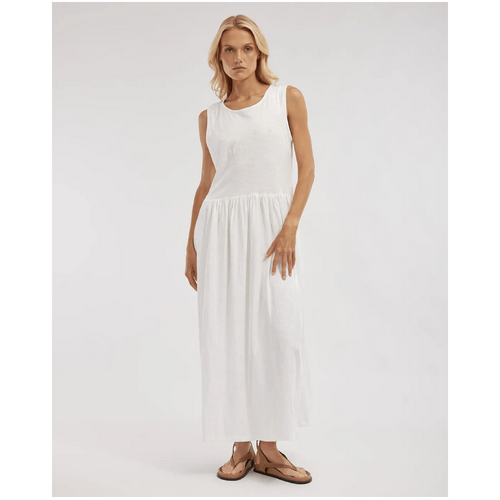 Amelius Jacki Reversible Maxi Dress - White