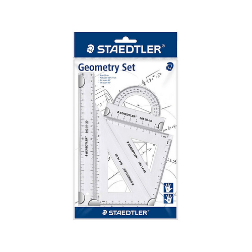 Staedtler Geometry Set of 4 Transp