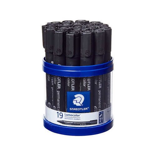 Staedtler PermMk 352 Bul Blk Cup19