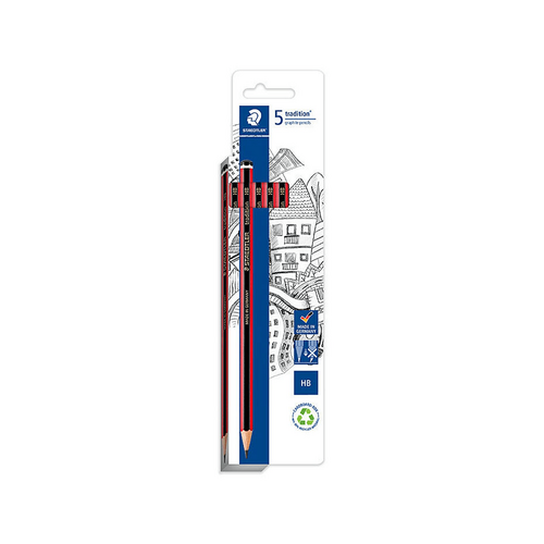 Staedtler Traditional 110-HB Pencil - 5pack - Box of 12