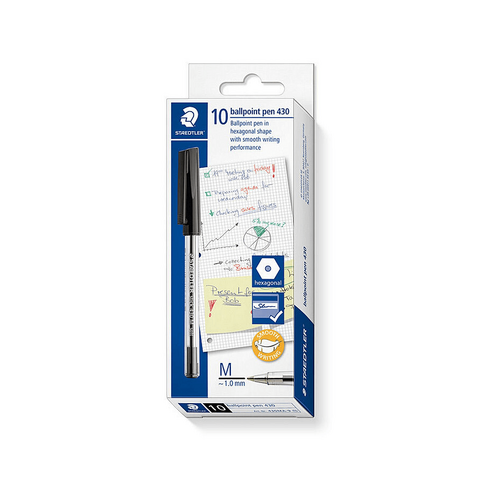 Staedtler Ballpoint430 M Blk B