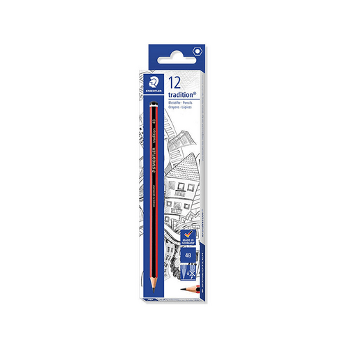 Staedtler Traditional 110-4B Pencil - Box of 12