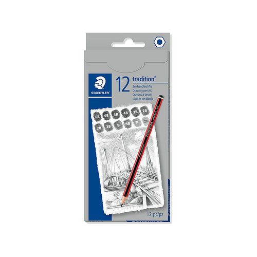 Staedtler Traditional 110 C12-1 Assorted Pencil Set of 12