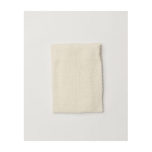 Stella Knitted Pure Linen Hand Towel Pack of 2 Ivory