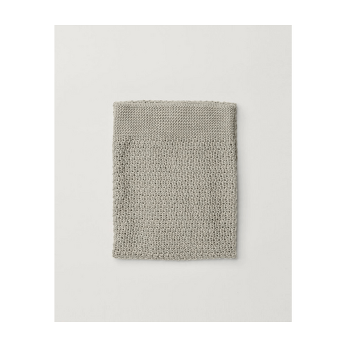 Stella Knitted Pure Linen Hand Towel Pack of 2 Seaglass/Natural