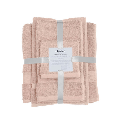 St Regis 7 Piece 600GSM Cotton Towel Set Dusk