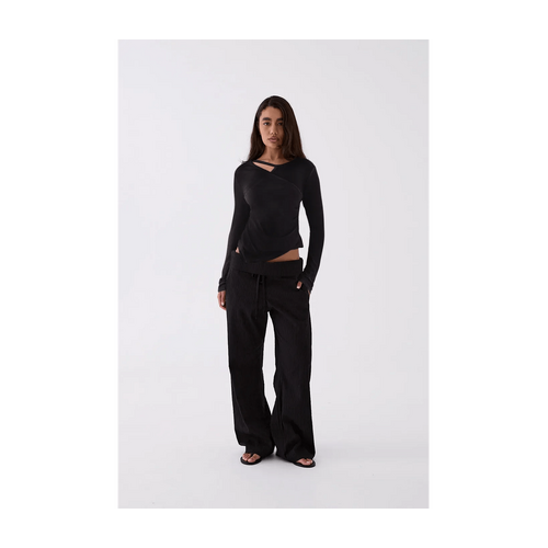 Style Addict Nori Top - Black