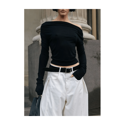 Style Addict Charlie Top - Black