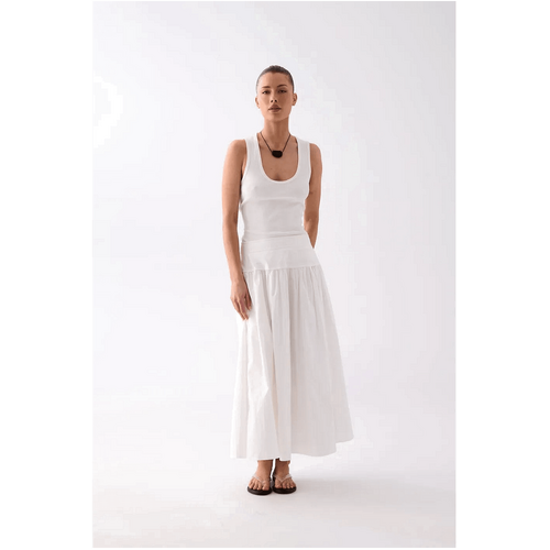 Style Addict Isadora Midi Skirt - White