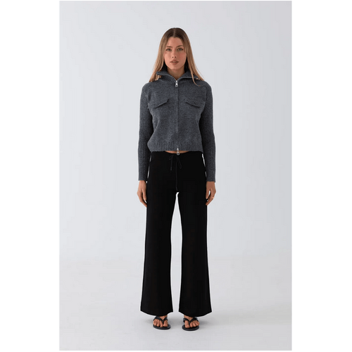 Style Addict Lane Jersey Pants - Black