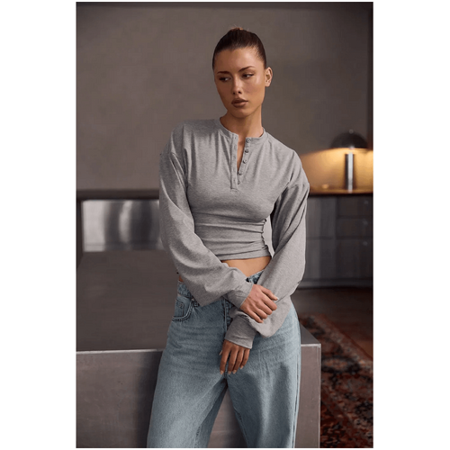 Style Addict Amelie Top - Grey