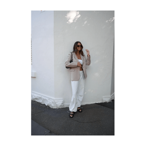 Style Addict Sofia Sweat Pants - Brown