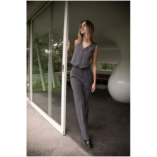 Style Addict Nicholas Pants - Dark Grey