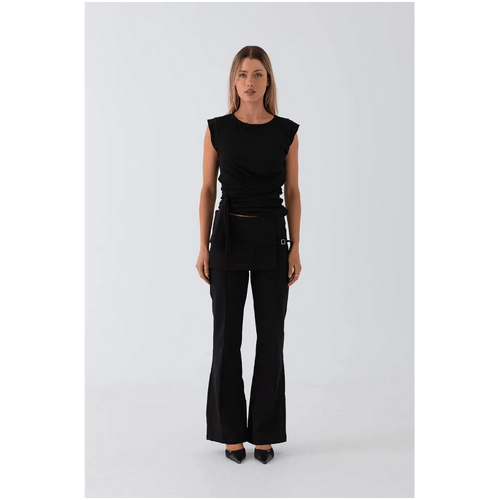 Style Addict Sandro Top - Black