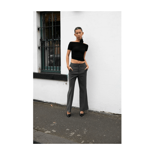 Style Addict Lydia Trousers - Grey