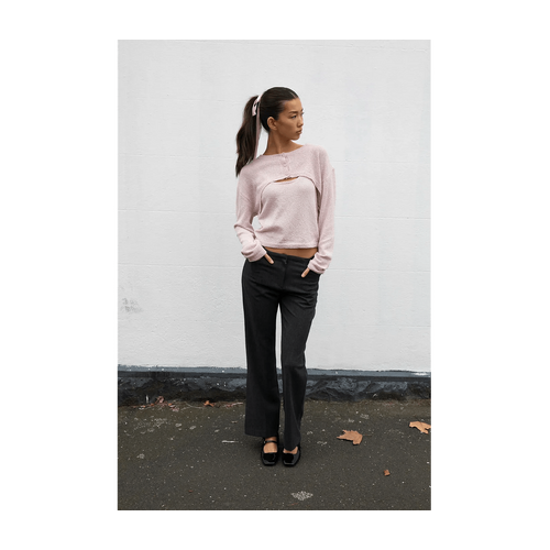 Style Addict Sophia Bolero &amp; Tank - Pink