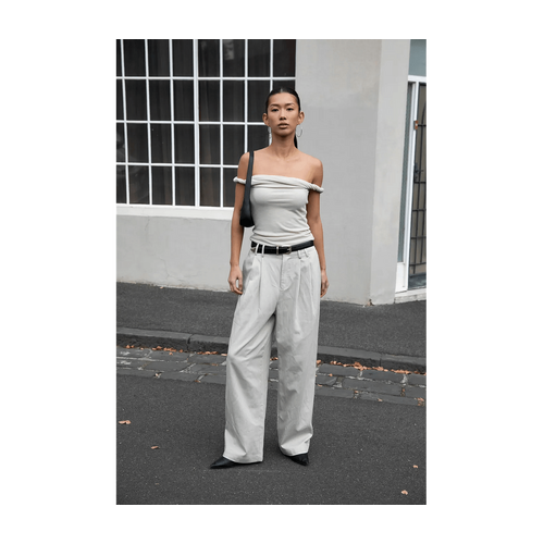 Style Addict Katie Trousers - Beige