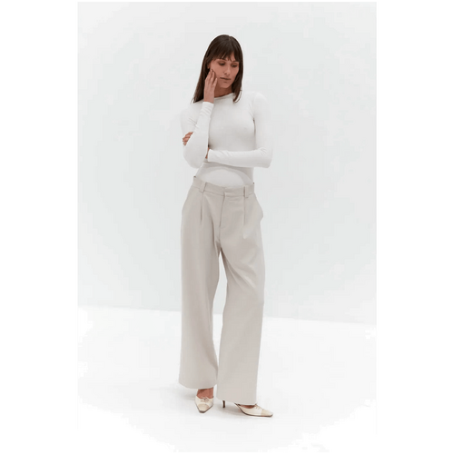 Style Addict Ribbed Basic Bodysuit - White