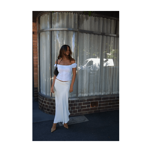 Style Addict Rue Corset Top - White