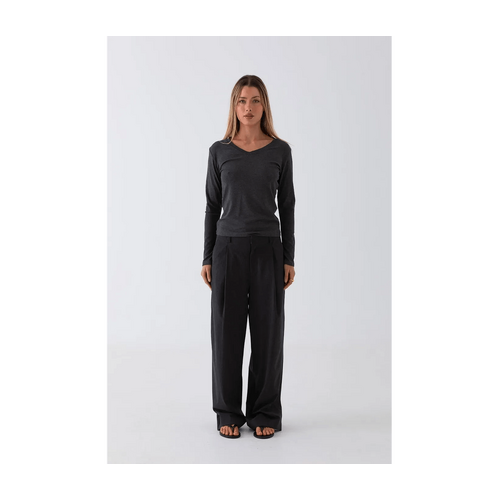 Style Addict Demi Wide Belt - Black