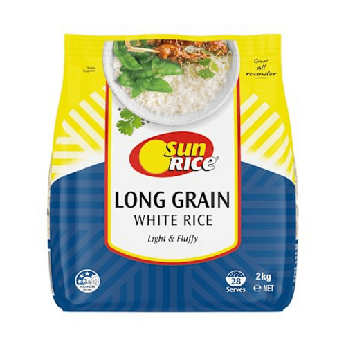 Sunrice Premium White Long Grain Rice 2kg