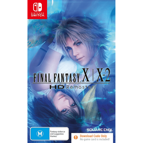 Switch  Final Fantasy X/X-2 HD Remaster - Code in Box