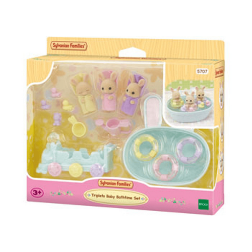 Sylvanian Families - Triplets Baby Bathtime Set