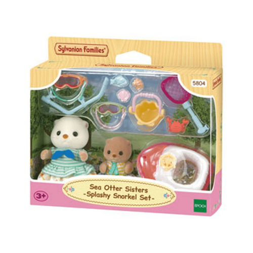 Sylvanian Families - Sea Otter Sisters - Splashy Snorkel Set