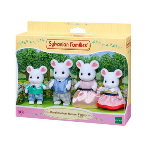 Sylvanian Families - Marshmallow Mouse Family
