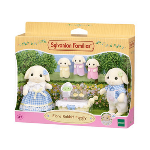 Sylvanian Families - Flora Rabbit Family