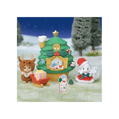 Sylvanian Families - Baby Santa's Christmas Tree House