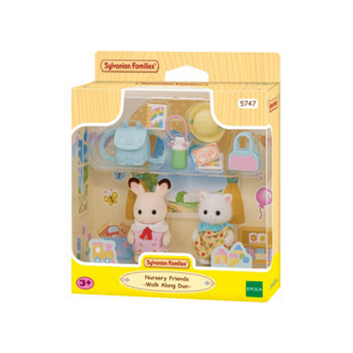 Sylvanian Families - Nursery Friends -Walk Along Duo