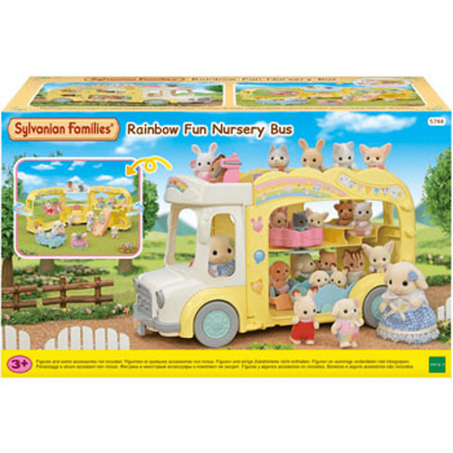 Sylvanian Families - Rainbow Fun Nursery Bus