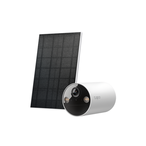 Tapo SolarCam, 2K 3MP, Colour Night Vision, Tapo TC82 KIT