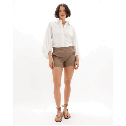Amelius Evelyn Tailored Short - Taupe