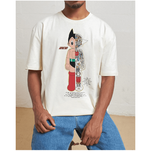 Threadheads Astro Boy Half Robot T-Shirt