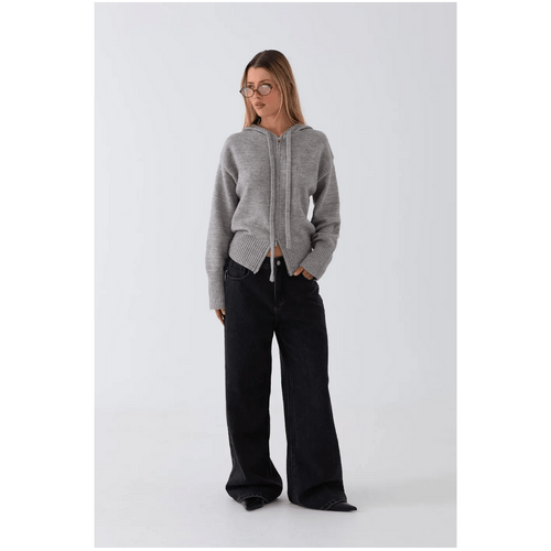 Style Addict Ren Zip Hoodie - Grey