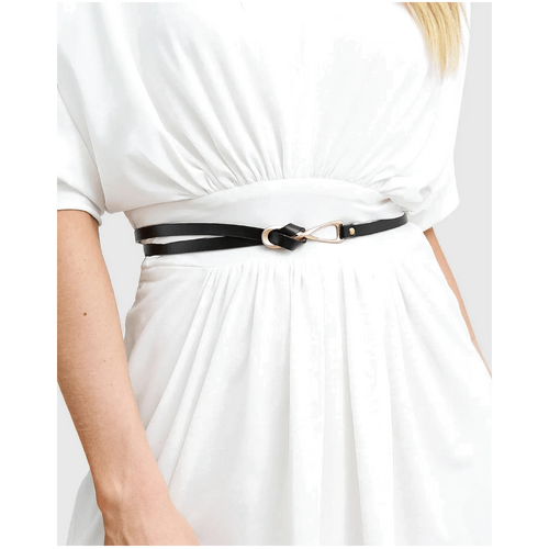 belle &amp; bloom London Mood Leather Tie Belt