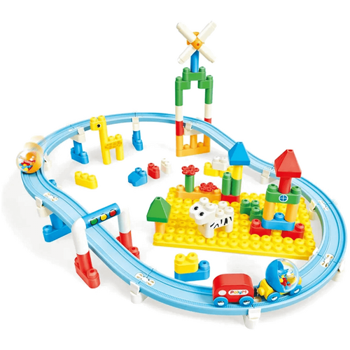 PolyM Dual Track Building Set