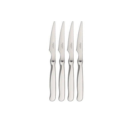 Tramontina Churrasco 4pc Stainless Steel Steak Knife Set