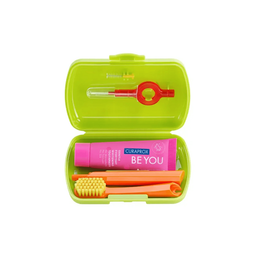 Travel set. Green