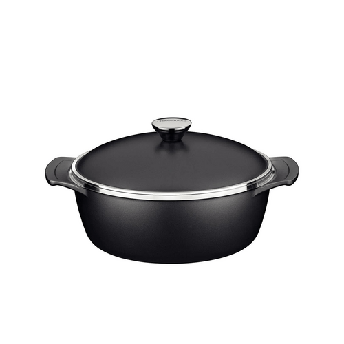 Tramontina Lyon Casserole 24cm - 3.7l Black