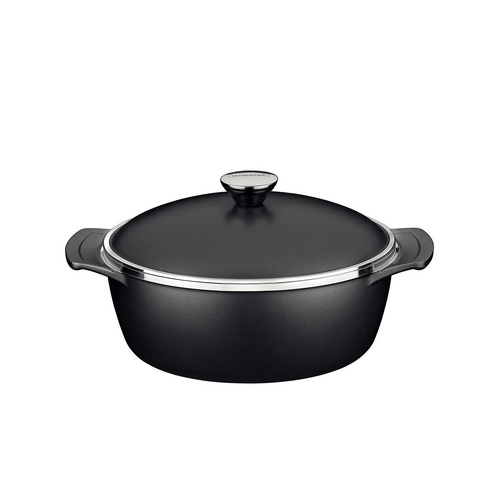Tramontina Lyon Casserole 30cm - 6.8l Black