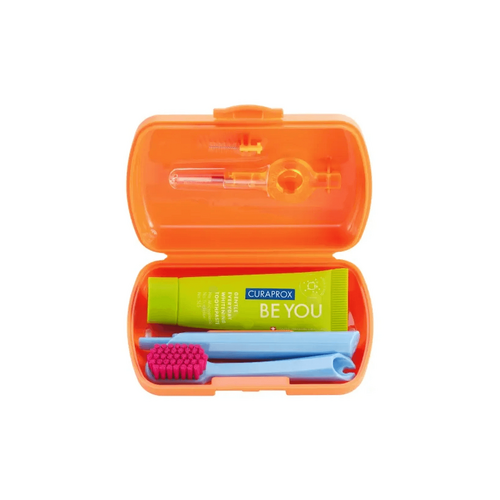 Travel set. Orange