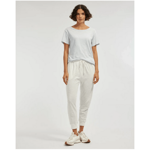 Amelius Kieran Cropped Jogger - White