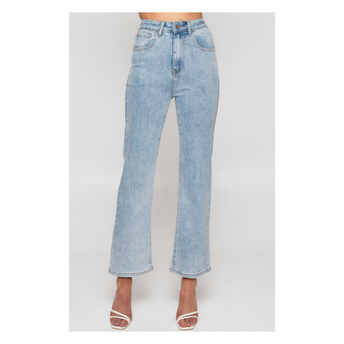 High Waisted Stretch Flare Jeans (SDM123)