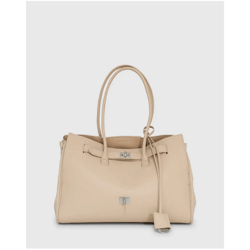 belle &amp; bloom Rude Boy Large Leather Tote  Bags - Tan