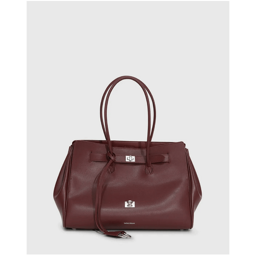 belle &amp; bloom Rude Boy Large Tote  Bags - Burgundy