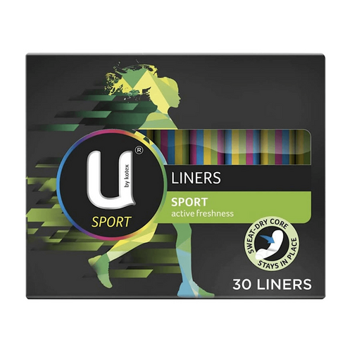 U By Kotex Sport Liners 30 Pack