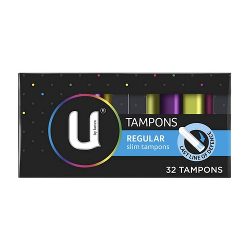 U By Kotex Tampons Regular Bulk 32 Pack